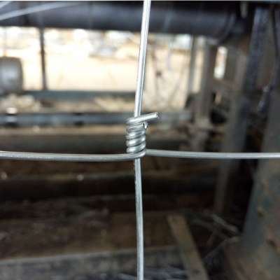 High tensile HDP field fence/ Strength tight lock galvanized pig wire fence/ Heavy galvanized sheep fence for sale